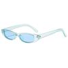 Retro Small Frame Candy Color Sunglasses - Trendy European & American Style for Men & Women