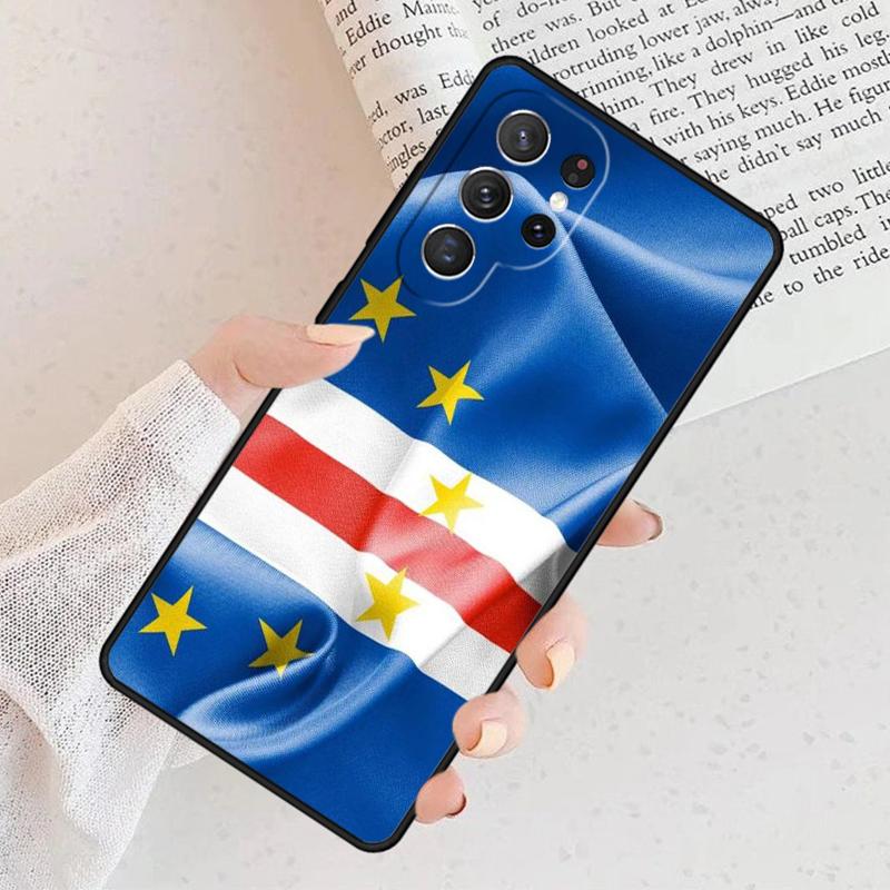 Cape Verde Flag Phone Case For Samsung Galaxy S25 S23 S30 S8 S21 S20 FE S24 S22 Note 10 20 S8 Plus Lite Ultra
