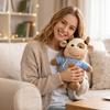 Hug Pillow Cow Plush Toy Soothing Plush Cow Rag Doll Stuffed Cow Animal  Room Decoration