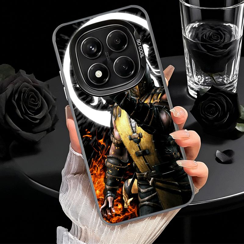 Mortal Kombat Game Soft Phone Case for Xiaomi Redmi Note 13 14 15 Pro Plus 12S 12 11S 11 11T 10S 10 Shockproof Cover Back Shell