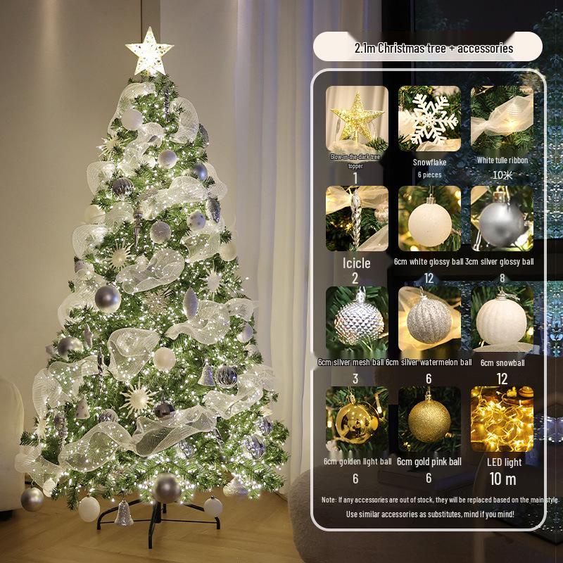 2024 Large Christmas Tree Ornaments for Living Room Decoration