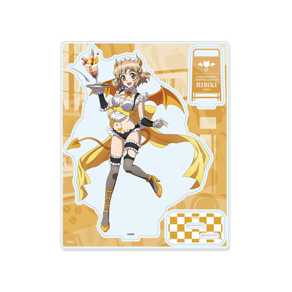 

Сезонные растения Senki Zessho Symphogear XV Оригинальная акриловая подставка Маленькая официантка-дьяволица 160 мм x 130 мм Акрил [Хибики Тачибана] Прибл.