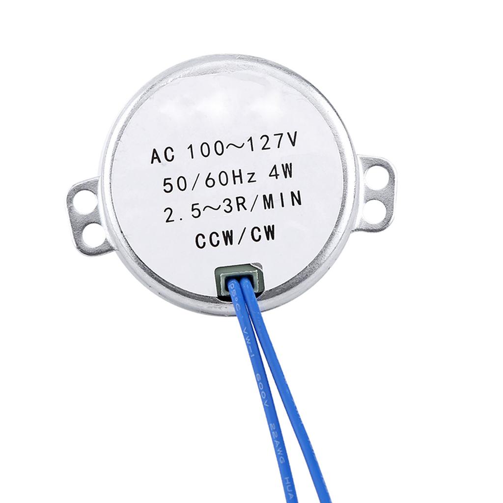 1ks AC 100127V 4W Synchrónny Motor 5060Hz CCWCW Prevodový Motor
