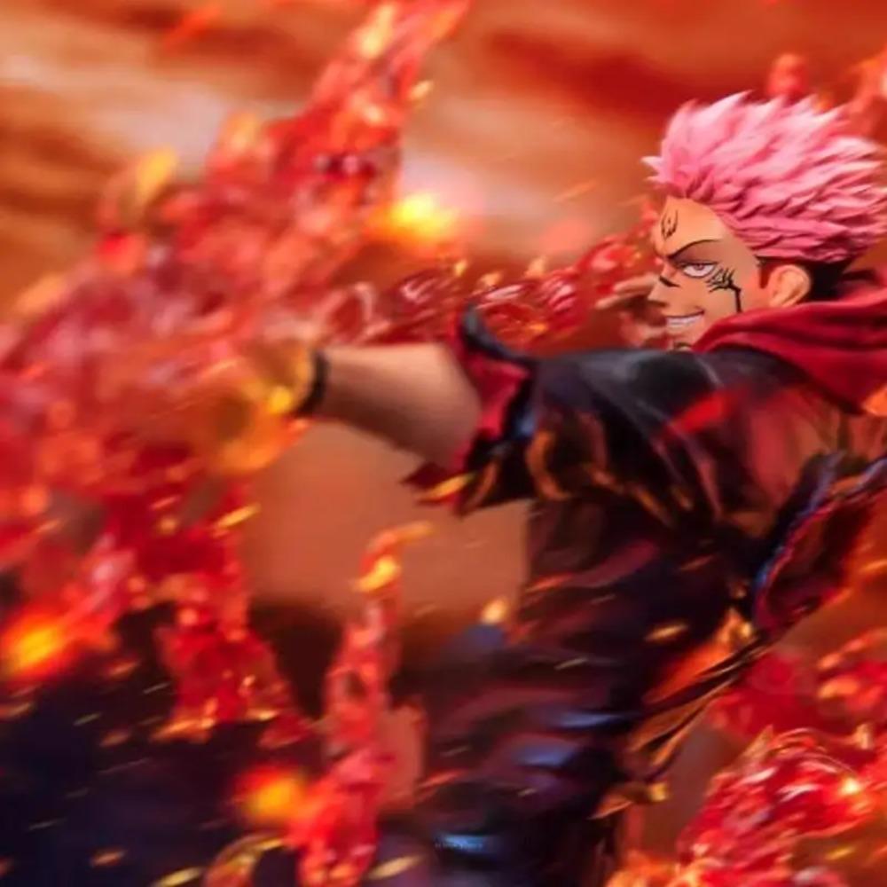 Jujutsu Kaisen Ryomen Sukuna Itadori Yuji Anime Figure Model Toy King of The Curse Returns To The Extreme Battle PVC Model Toys