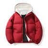 Men Thick Hooded Parkas Men Casual Loose Warm Coat Men Cotton-Padded Jacket Women Parka Male Streetwear Winter Outerwear