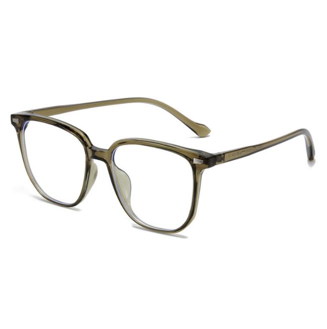 Oversize Frame Square  Glasses Prescription Spectacles Myopia -0.5 To -6.0  Hyperopia +0.5 To +6.0
