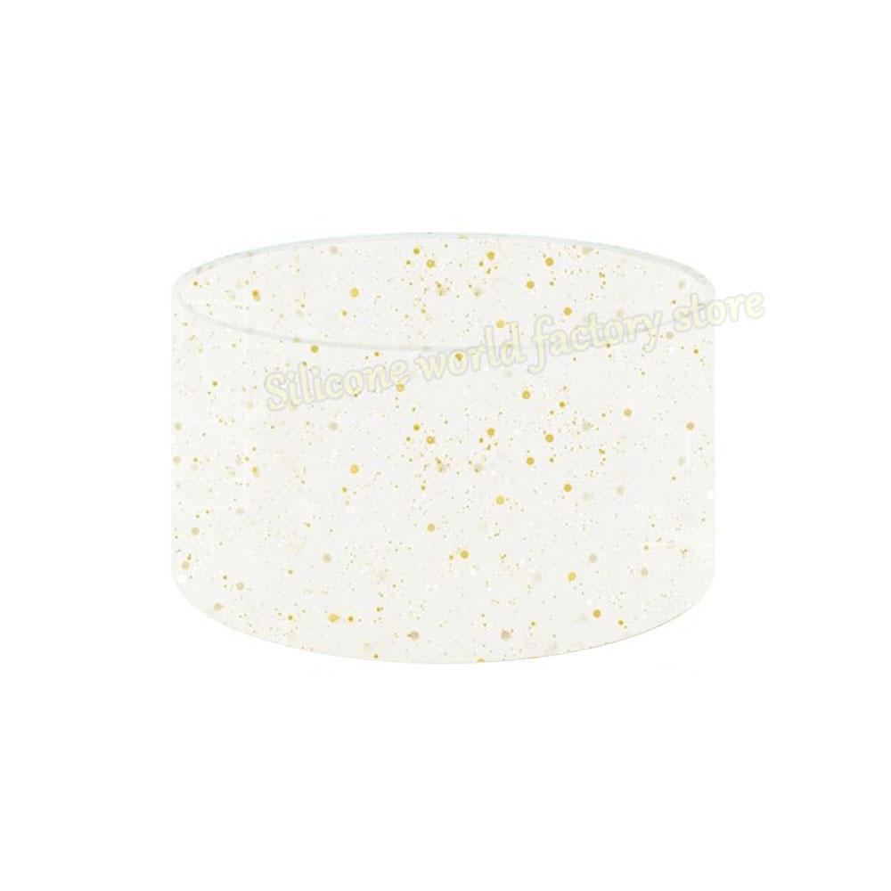 SW 7.5CM Glitter Silicone Cup Bottom Cover For Stanley 40oz/30oz Tumbler Anti-Slip Silicone Boot Sleeve 75MM Water Bottle Covers