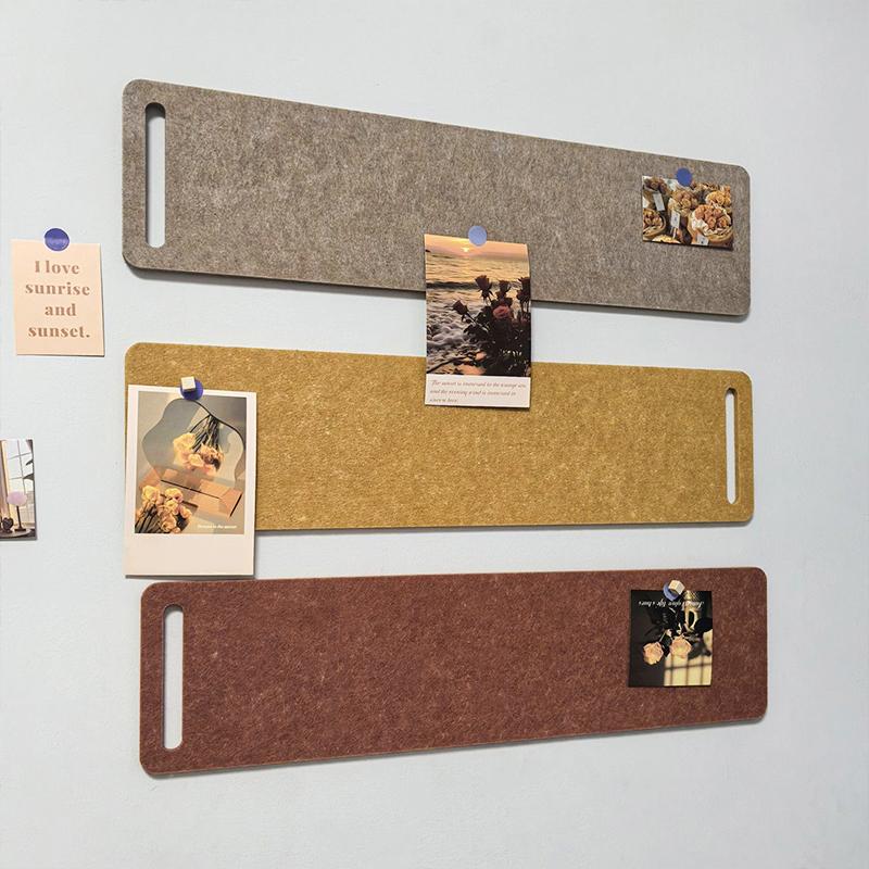 self-adhesive detachable display panel adhesive back shelf sticky note board does not damage the wall surface 60*15cm