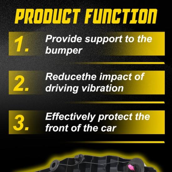 Bumper Bracket For - 24 25 Toyota Sienna Front Driver Cover Support EXV