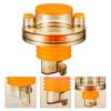 74*95mm Triple Seal Drain Fast Drainage Kitchen Adapter Dual-layer Silicone Seals Secure Connection Technology