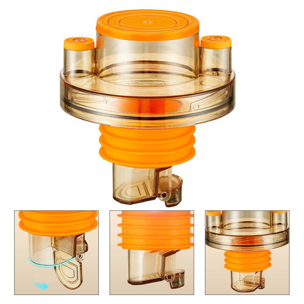 74*95mm Triple Seal Drain Fast Drainage Kitchen Adapter Dual-layer Silicone Seals Secure Connection Technology
