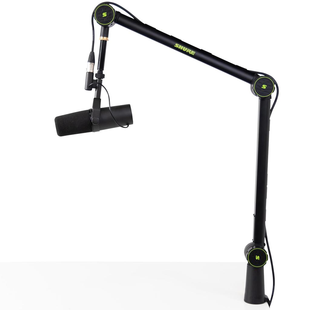 Shure by Gator Desktop Microphone Arm Stand Arm Length Max 94cm 360 Degree Rotating Base SH-BROADCAST1 [Audio Recording/Video Distribution/Video