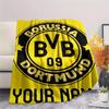 1pz Coperta in Flanella con Nome Personalizzato e Motivo di Dortmund Adatta a Tutte le Stagioni per Arredamento Casa Calore e Comfort Regali Regalo Festivo_lx