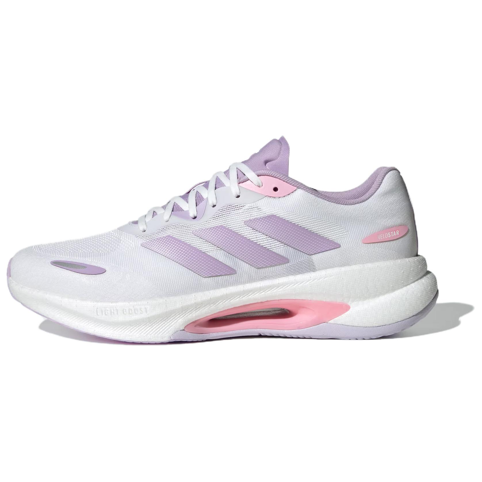 

Adidas VELOSTAR Running Shoes Women s White Purple Sneakers KI6017 39⅓