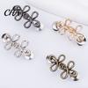 No Nail Waist Buckle Six-Leaf Pants Tightener Button, Detachable Loose Jeans Button Pin, Easy Sewing Required Clothing Accessories