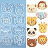 Animal Cookie Cutters Set 1 Pcs 3D  Animal Shapes Food Safe Baking Molds for Festival Party DIY Cookie Baking Gifts