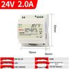 NVVV DIN Rail Switching Power Supply 220V To 12/24V DC Transformer DR/NDR/EDR Series