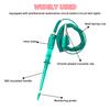 6v~24v Multifunctional Voltage Detection Pen With Spring Wire Car Maintenance Tool Green Electric Pen Car Circuit Tester Tool