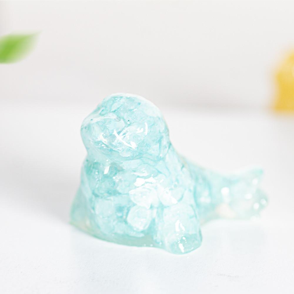 Resin Crystal Sealife Figurine With Handcrafted Resin Art For Home Decor And Giftgiving