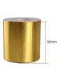 2" Aluminum Foil Thermal Exhaust Tape Air Intake Heat Insulation Shield Wrap Reflective Heat Barrier Self Adhesive 5/9/10M