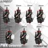 Universal PWK Carburetor 21 24 26 28 30 32 34 2T 4T 70cc to 350cc Motorcycle With Power Jet For Yamaha For Mikuni Koso ATV