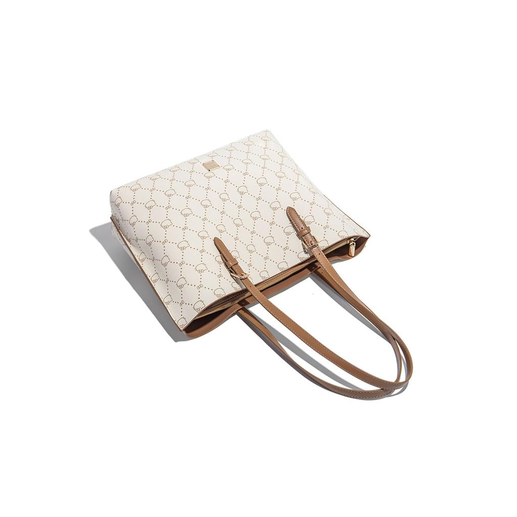 New Sanrio Hello Kitty PU Tote Bag, Shopping Bag, Shoulder Bag Regular Women's Multicolor SHHF41398