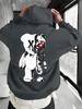 Factory Men's New Fashion Trend Kangaroo Pocket Hoodie Hoodie Printed Top