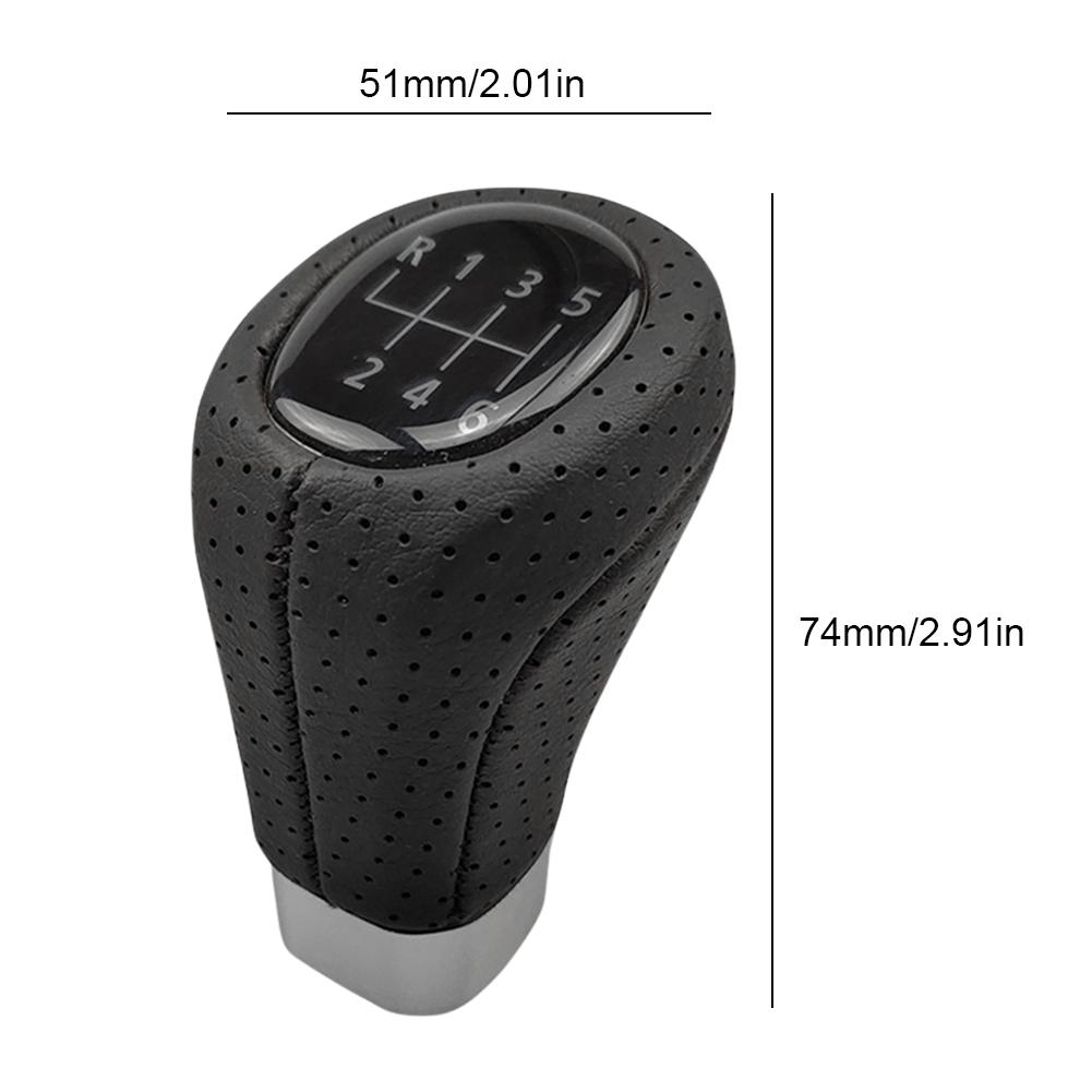 1/2 stuks Auto Versnellingspookknop Hoofd Voor BMW E81 E82 E87 E88 5/6 Versnellingen Auto Versnellingspookknop Handbal Pookknoppen M Label/Geen Label