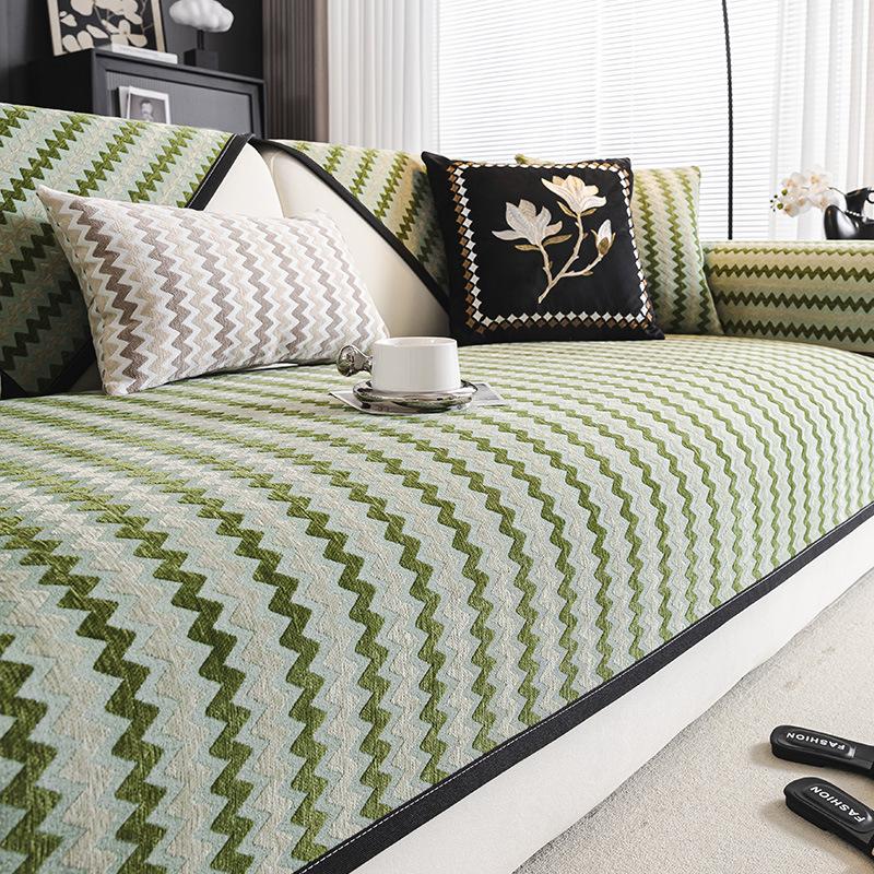 Chenier Sofa Cushion Is Universal In All Seasons, Dirt-Resistant And Non-Slip Seat Cushion, Light Luxury And High-End All-Inclusive Sofa Cover, Cover