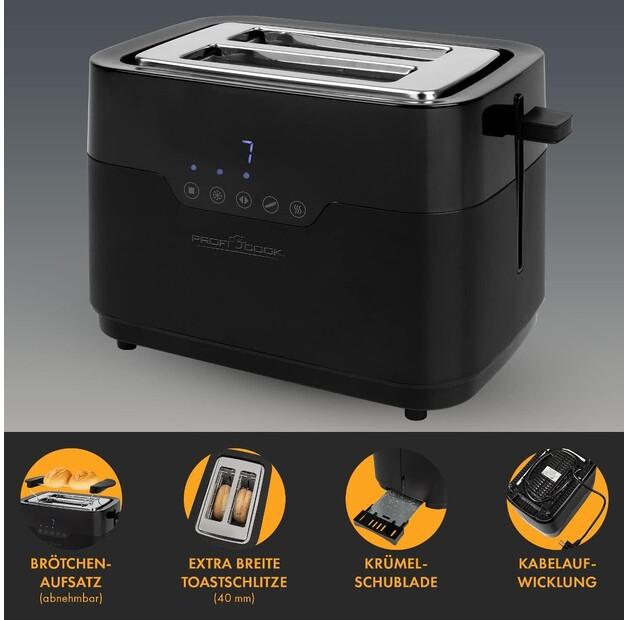 Toaster Proficook PC-TA 1244 Black (501244)
