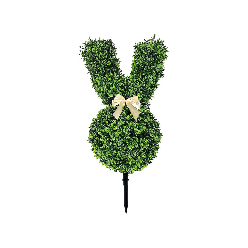 Tvarované rostliny, Umělé zelené rostliny, Vhodné pro velikonoční výzdobu verandy venkovní vnitřní