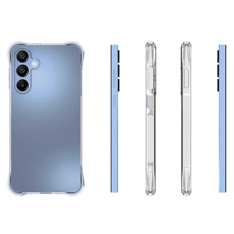 For Samsung Galaxy A16 4G/Galaxy A16 5G Clear TPU Case WANLONFENG TM Series 2.0mm Phone Back Cover