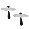 Car Cymbal Realistic Compact Crisp Metallic Sound Car Drum Cymbal for Air Vent Dashboard