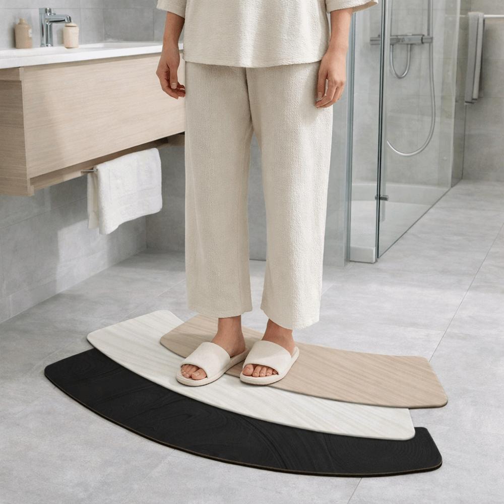 Water-Absorbing Painting Pigments Bath Mat Non-slip Kitchen Mat Creative Floor Mat  Hotel