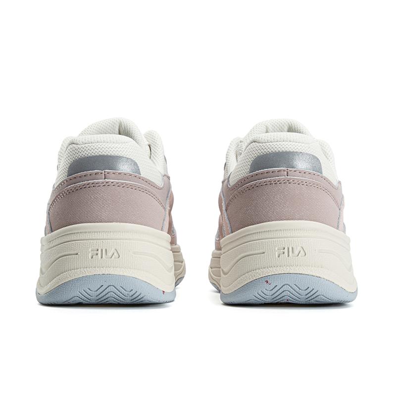 FILA Vibe 1+ Rhythm Shoes Classic Versatile Durable Lightweight Breathable Low-Top Skate Shoes Women sneakers Cream Deer-Pink F12W623210FGF