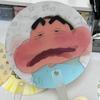 Chiikawa Cartoon Ika Usagi Fan, a Cute Moving Fan with Animation, Summer Hand-Cranked Dynamic Fan