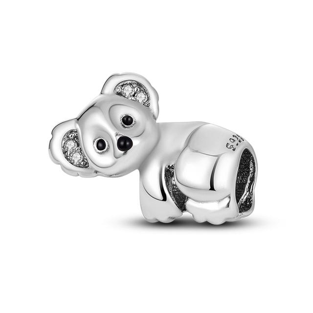 Charms Pendenti in Argento 925 Adatti per Braccialetti Fai da Te Terra Cuore Albero Stella Famiglia Fatima per Collane Pendenti