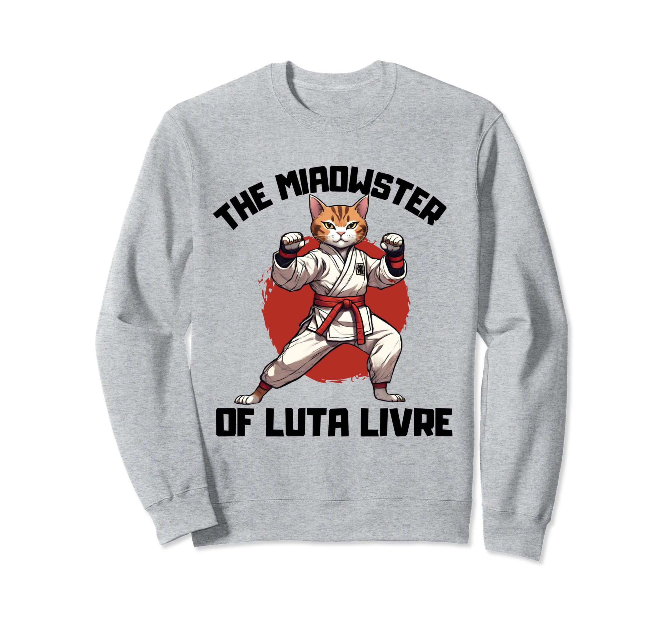 

Luta-Livre Martial Arts Cat Luta-Livre Kitten Design Sweatshirt