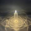 Lampada da tavolo a forma di diamante da 1/2 pezzi, 16 colori, telecomando touch, lampada da tavolo in cristallo, ricaricabile tramite USB, scrivania in acrilico, luce LED per atmosfera