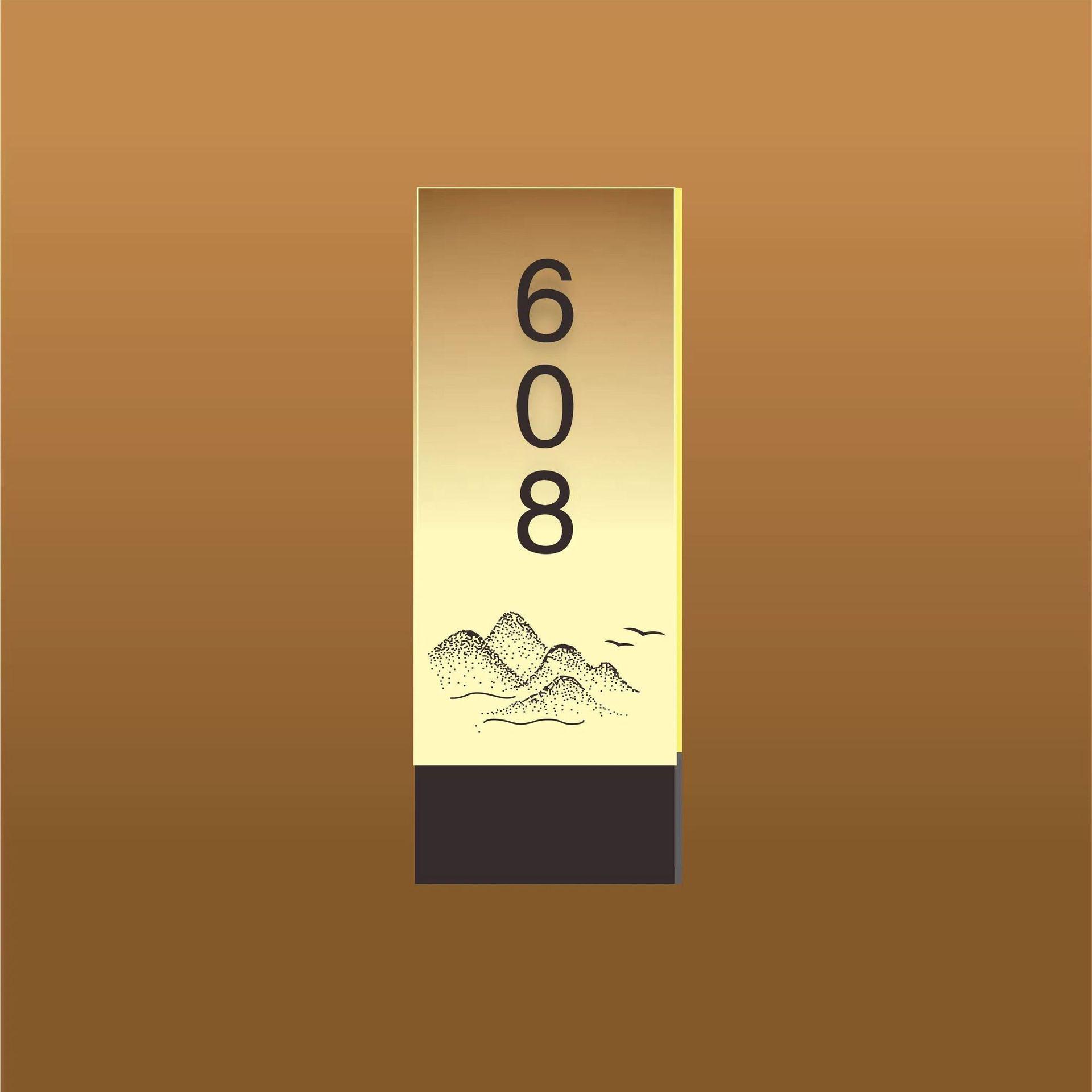 Guesthouse LED Acrylic Door Sign for Private Room