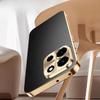 PU Leather Plating Shockproof Cover For OnePlus Turbo 6 6V Alloy Lens Protection Lichee Pattern TPU Frame Case For 1+ Turbo 6 V