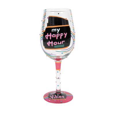 Enesco Lolita Wine Glass Happy Hour 6012022