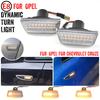 For Opel Ignia Astra H Zafira B Corsa D For Chevrolet Cruze Led Dynamic Side Marker Turn Signal Light Sequential Blinker