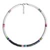 4/6mm Polymer Clay Necklace For Women Soft Pottery Boho Choker Necklaces Colorful Surfer Beads Collar  Bohemian Jewelry
