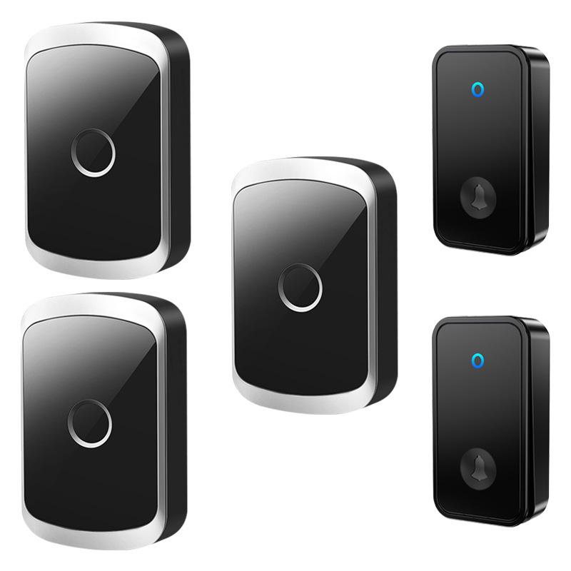 Battery-Free Waterproof Wireless Doorbell with Long-Range Smart Remote Control