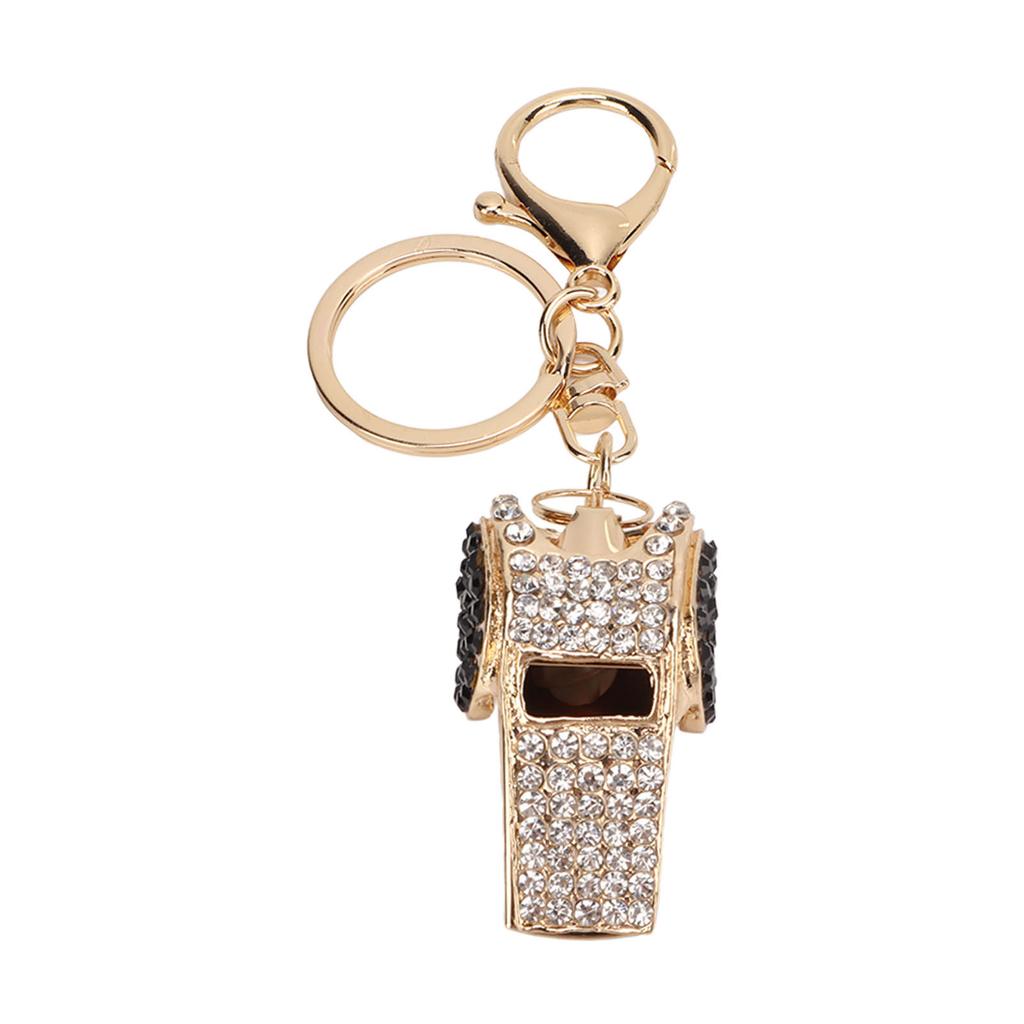 Keychain Zinc Alloy   Whistle Keychain Bag Decoration Ornament Metal Pendant Craft Jewelry Small Gift