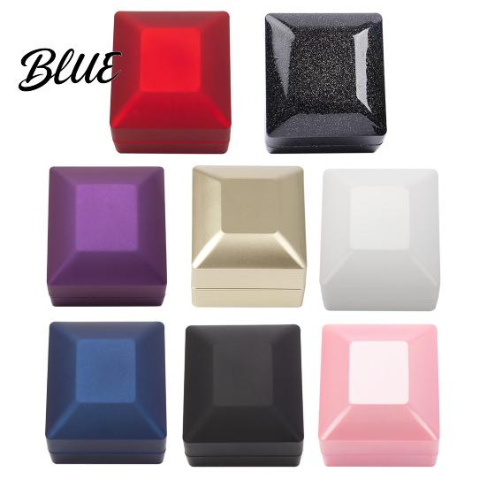 Luce Bianca Anello Display Scatola Luminosa con LED Design Compatto Portatile Romantico Morbido