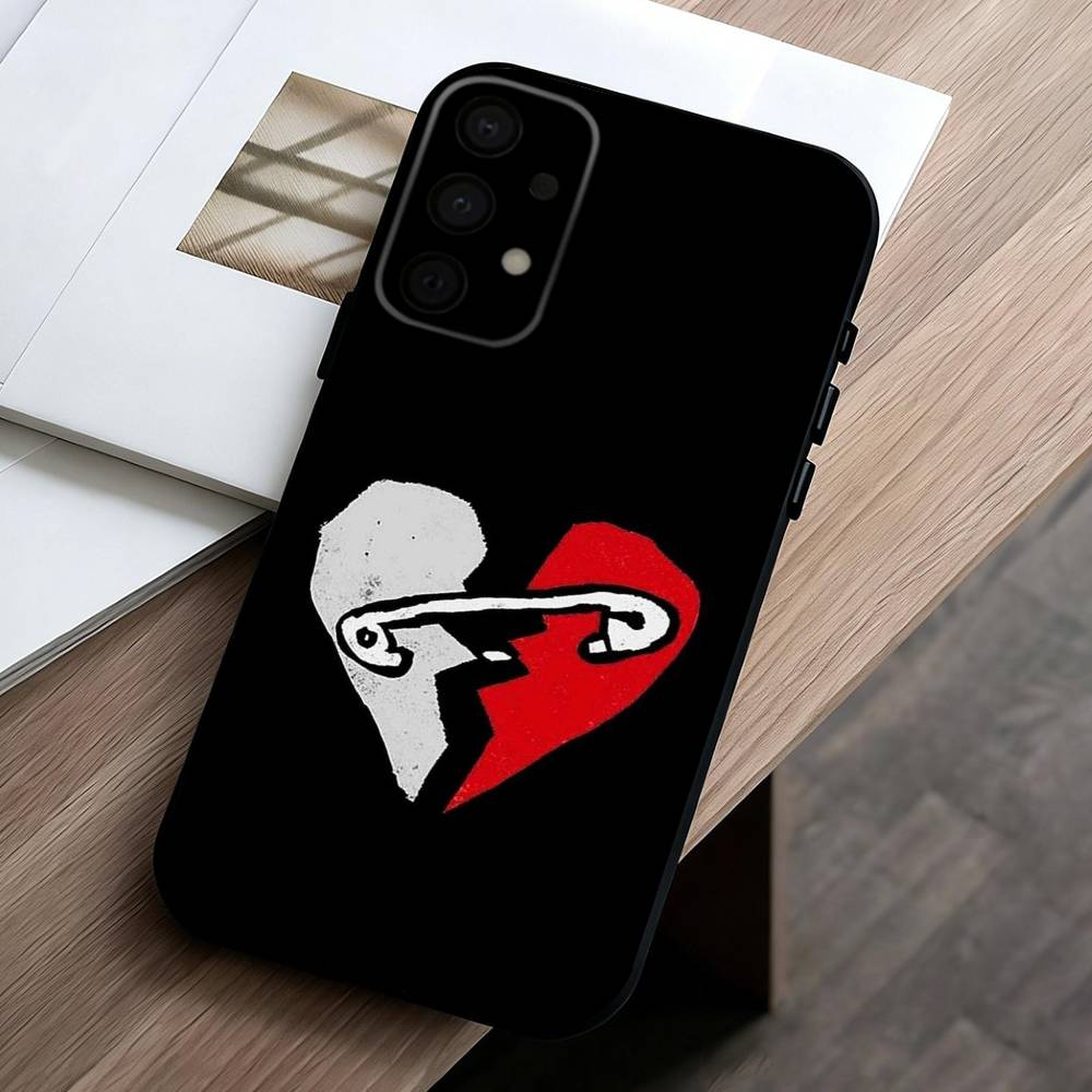 P-Popular Rock B-Band 5-5SOS Phone Case For Samsung Galaxy A73,A72,A71,A70,A53,A52,A51,Others Soft Black Cover