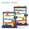 Stacking Ball Colorful Track Slide Rolling Ball Early Educational Knocking Toys Children's Fun Knock Music Piling Table