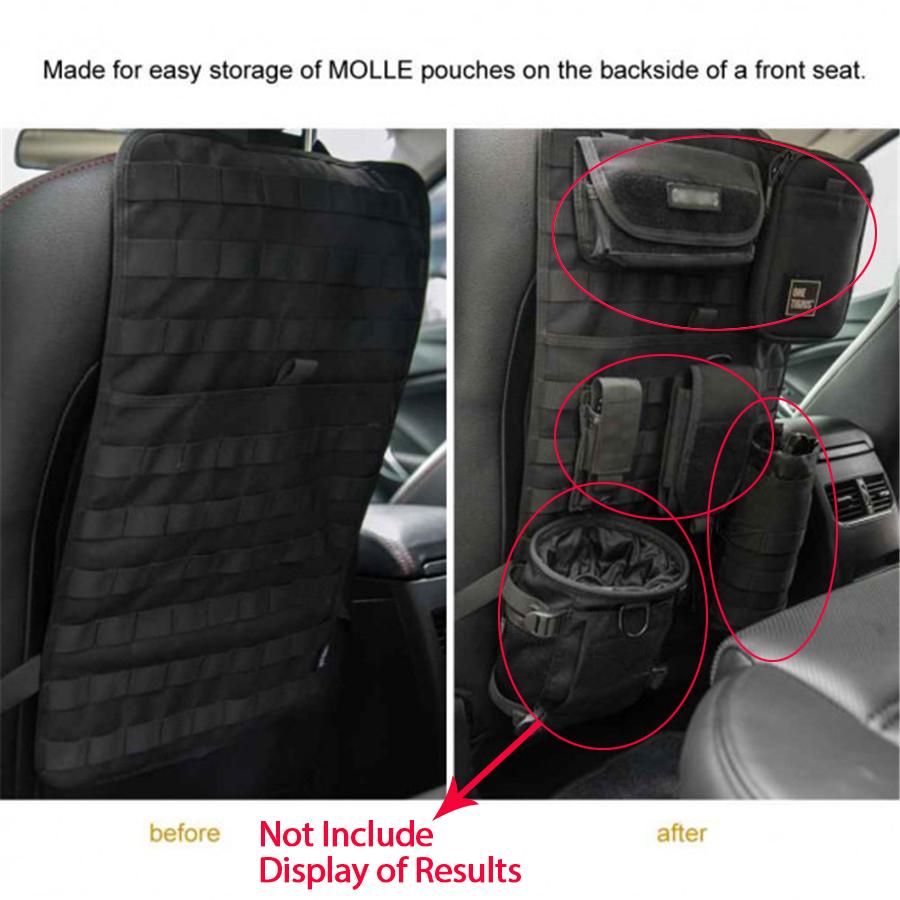 Vehicle Car Seat Back Organizer Car Seat Cover Protector Bag Hanger for Auto Capacity Storage Pouch New
